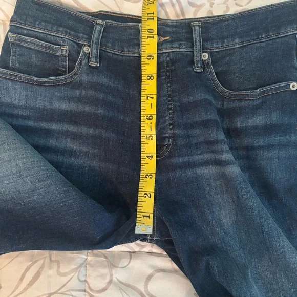 Lucky Brand Mid Rise Skinny Ava Jeans Raw Hem Size 14 - Picture 9 of 11
